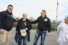 A sinistra Raffaele Fatigato, al centro Giuseppe Cau ed a destra Ciro La Torre