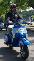 Luca Capozzi responsabile raduni del Vespa Club Foggia Gargano