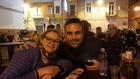 a sinistra Carmen Mangiacotti della Leo Turi Motors di San Giovanni Rotondo con Maurizio de Vita Presidente Vespa Club Foggia Gargano