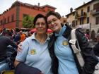 a sinistra Rosa Onorato ed a destra Giovanna Labianca